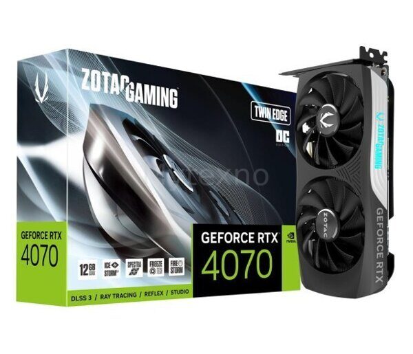 Zotac GeForce RTX 4070 TWIN EDGE OC 12GB GDDR6X