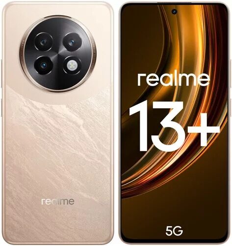 6.67" Смартфон realme 13+ 5G 256 ГБ золотистый