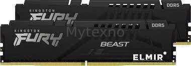 Оперативнаяпамять64Gb5200MHzKingstonFURYBEASTBlackXMP(KF552C40BBK2-64)_1