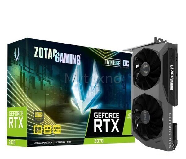 Zotac GeForce RTX 3070 Gaming Twin Edge OC LHR 8GB GDDR6 / ZT-A30700H-10PLHR