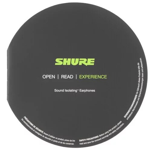 Проводные наушники Shure AONIC 4 черный [SE42HYBK+UNI]