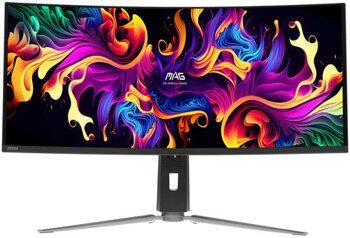 34" Монитор MSI MAG 341CQP QD-OLED черный