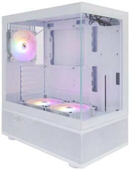 Корпус 1STPLAYER MIKU Mi7-A White  [Mi7-A-WH-2F1R-W-1F1-W]