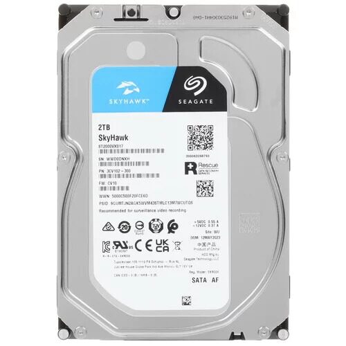 2 ТБ Жесткий диск Seagate SkyHawk  [ST2000VX017]