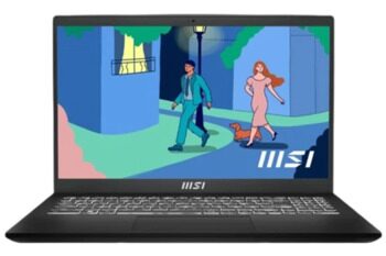 15.6" Ноутбук MSI Modern 15 B7M-433XRU черный