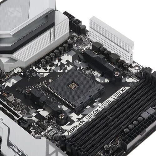 Материнская плата ASRock B550M Steel Legend