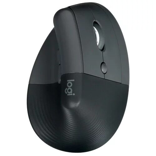 Вертикальная мышь беспроводная Logitech Lift [910-006485] черный