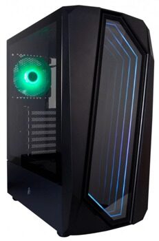 Компьютерный корпус 1STPLAYER INFINITE SPACE IS6 TG Black (IS6-BK-1F1)