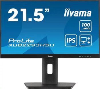 21.5" Монитор Iiyama ProLite XUB2293HSU-B6 черный