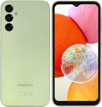 6.6" Смартфон Samsung Galaxy A14 64 ГБ зеленый