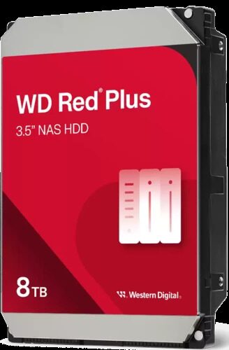 8 ТБ Жесткий диск WD Red Plus [WD80EFPX]