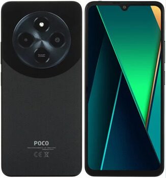 6.88 Смартфон POCO C75 128 ГБ черный