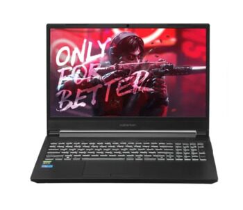 Ноутбук Maibenben X556 AMD Ryzen 5 5600H 3300MHz/15.6/1920x1080/16GB/512GB SSD/NVIDIA GeForce RTX 3050 4 ГБ/Linux (X556FSFALBRE0) Black