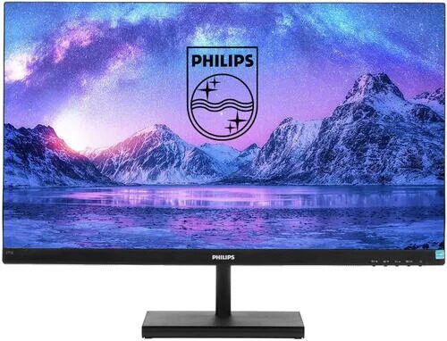 27" Монитор Philips 275E1S/01 черный