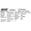27 Монитор Acer Nitro XV271Zbmiiprx черный [UM.HX1EE.Z01]