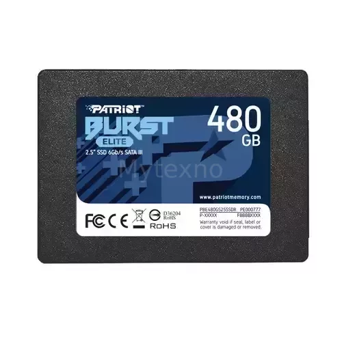 Твердотельный накопитель Patriot 480 Gb BURST E PBE480GS25SSDR