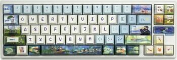 Клавиатура проводная + беспроводная Varmilo VTP68 Monet  [A68A100G6A8A06A063/D]