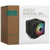 Кулер для процессора DEEPCOOL AG620 DIGITAL BK ARGB [R-AG620-BKADMN-G-2]