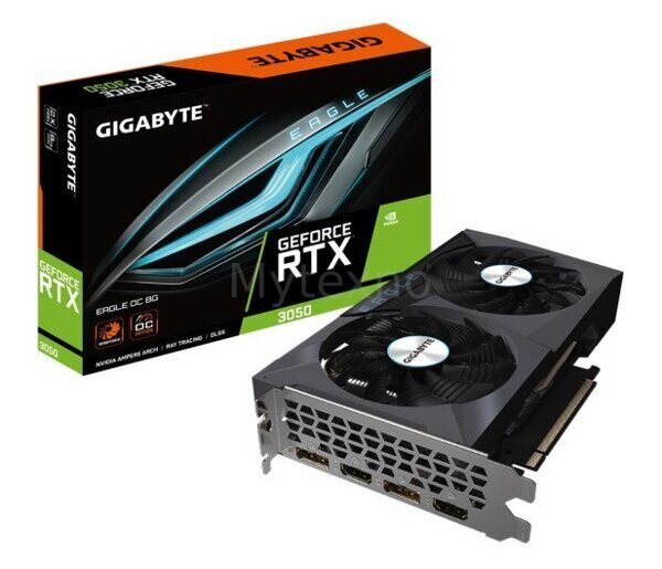 Gigabyte GeForce RTX 3050 EAGLE OC 8GB GDDR6 / GV-N3050EAGLE OC-8GD