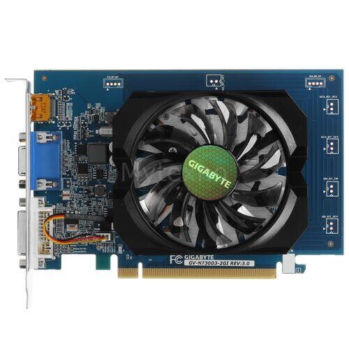 Видеокарта GIGABYTE GeForce GT 730 [GV-N730D3-2GI]