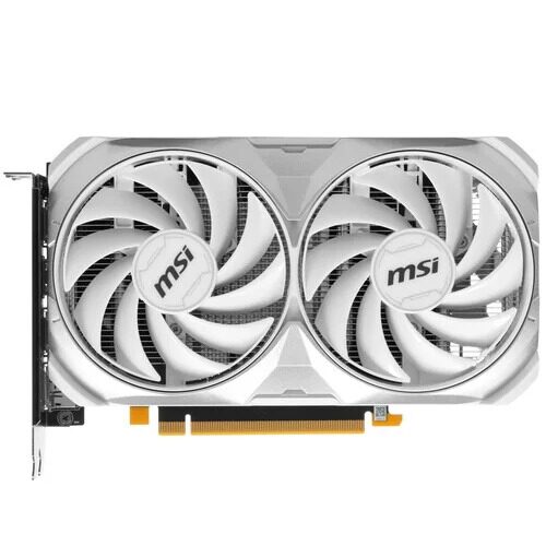 Видеокарта MSI GeForce RTX 4060 VENTUS 2X WHITE  [GeForce RTX 4060 VENTUS 2X WHITE 8G]