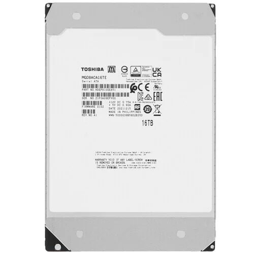 16 ТБ Жесткий диск Toshiba MG08  [MG08ACA16TE]