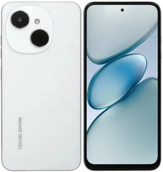 6.67 Смартфон Tecno SPARK GO 1 128 ГБ белый [4894947036194]