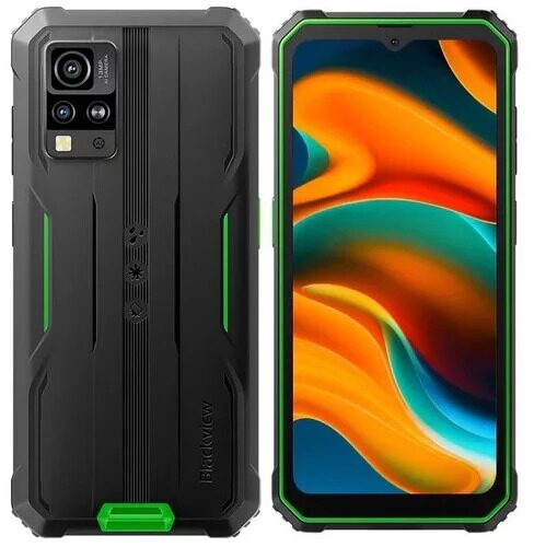 6.56 Смартфон Blackview BV4800 64 ГБ зеленый