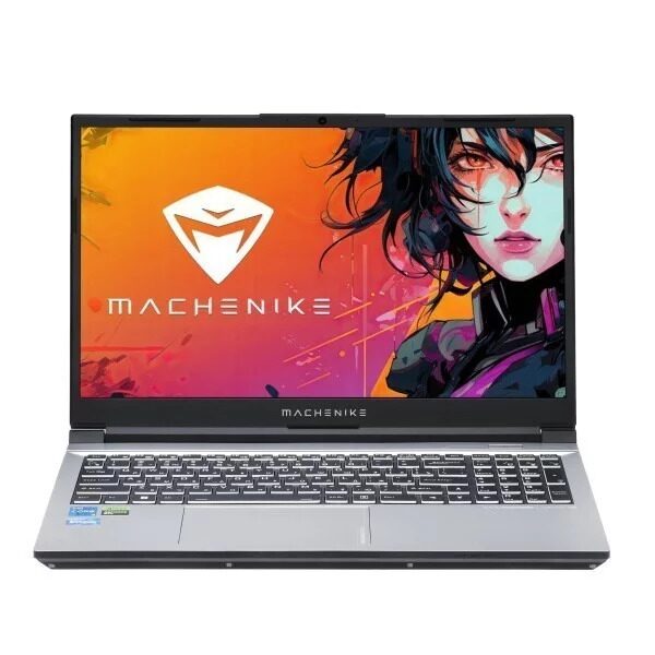 Machenike L15 Air Pulsar Intel Core i5 12450H 2000MHz/15.6/1920x1080/16GB/512GB SSD/NVIDIA GeForce RTX 4050 6GB/Без ОС (JJ00G500ERU) Silver