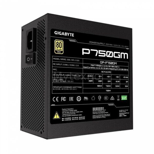 Блок питания Gigabyte 750W GP-P750GM