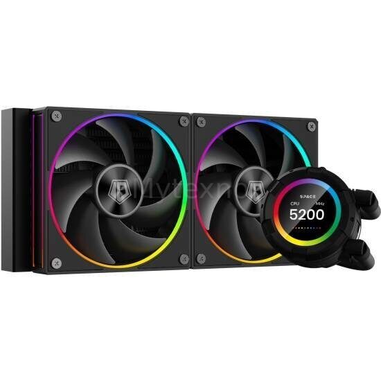 Система жидкостного охлаждения для процессора ID-COOLING SL240 Black PWM