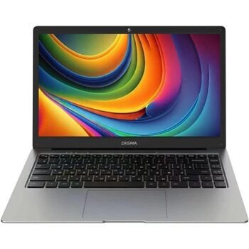 Ноутбук DIGMA EVE P4850 Intel Pentium N5030 1100MHz/14/1920х1080/8GB/256GB SSD/Intel UHD Graphics 605/Wi-Fi/Bluetooth/Windows 11 Pro (DN14N5-8CXW01) Grey
