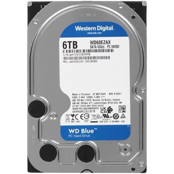 6 ТБ Жесткий диск WD Blue  [WD60EZAX]