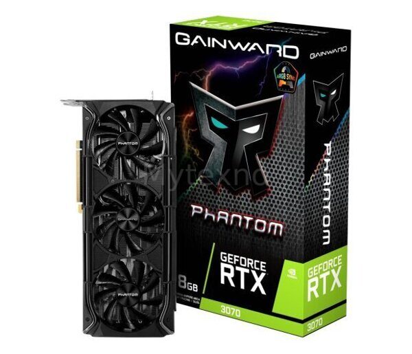 Gainward GeForce RTX 3070 Phantom+ 8GB GDDR6 / 471056224-2928