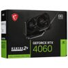 Видеокарта MSI GeForce RTX 4060 VENTUS 2X BLACK OC  [GeForce RTX 4060 VENTUS 2X]
