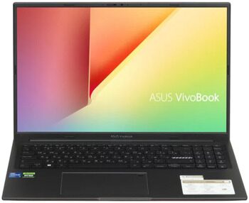 16" Ноутбук ASUS VivoBook 16X K3605ZU-N1228 черный