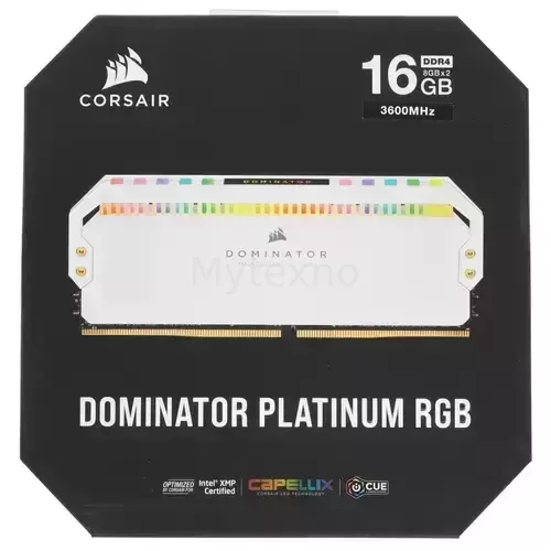 Оперативнаяпамять16Gb3600MHzCorsairDOMINATORPLATINUMRGBWhite(CMT16GX4M2C3600C18W)_4