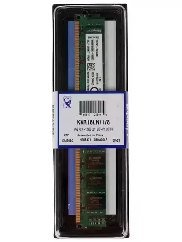 Оперативнаяпамять8Gb1600MHzKingston(KVR16LN118)_3