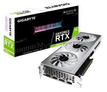 Gigabyte GeForce RTX 3060 Ti VISION OC LHR 8GB GDDR6 / GV-N306TVISION OC-8GD 2.0