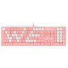 Клавиатура Bloody B800 Pink/White