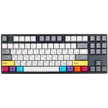 Клавиатура проводная + беспроводная Varmilo APT87 CMYK [A92A024D5A5A06A007/D]