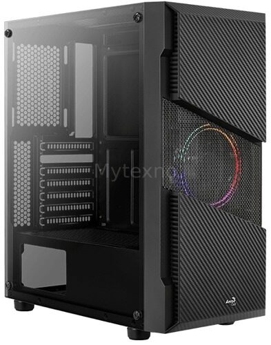 Корпус AeroCool Menace Saturn FRGB [Menace Saturn FRGB-G-BK-v1] черный