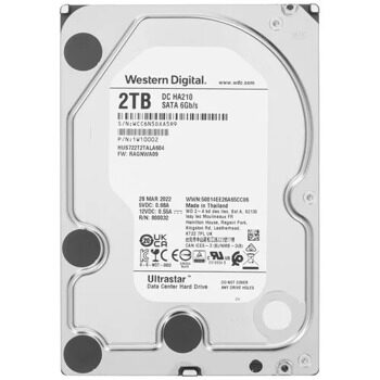 2 ТБ Жесткий диск WD Ultrastar DC HA210  [1W10002]