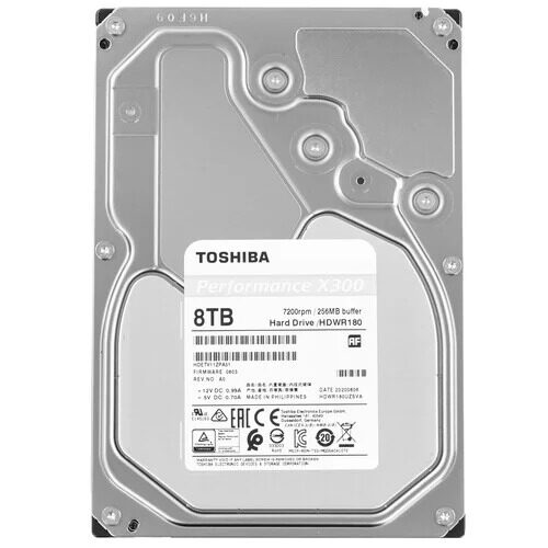 8 ТБ Жесткий диск Toshiba X300 Performance  [HDWR180UZSVA]