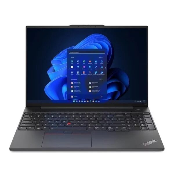 Ноутбук Lenovo ThinkPad E16 Gen 1 Intel Core i7 1355U 1700MHz/16/1920x1200/16GB/512GB SSD/Intel Iris Xe Graphics/Wi-Fi/Bluetooth/Без ОС (21JN009NRT) Black