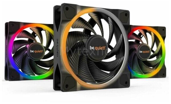 Комплект вентиляторов Be Quiet! LIGHT WINGS 120mm Triple-Pack BL077