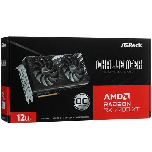 ВидеокартаASRockAMDRadeonRX7700XTChallengerOC[RX7700XTCL12GO]_9_5438273