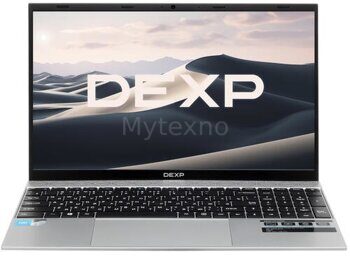 15.6" Ноутбук DEXP Aquilon C15-ICP301 серебристый