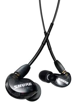 Проводные наушники Shure SE215 черный [SE215-K]