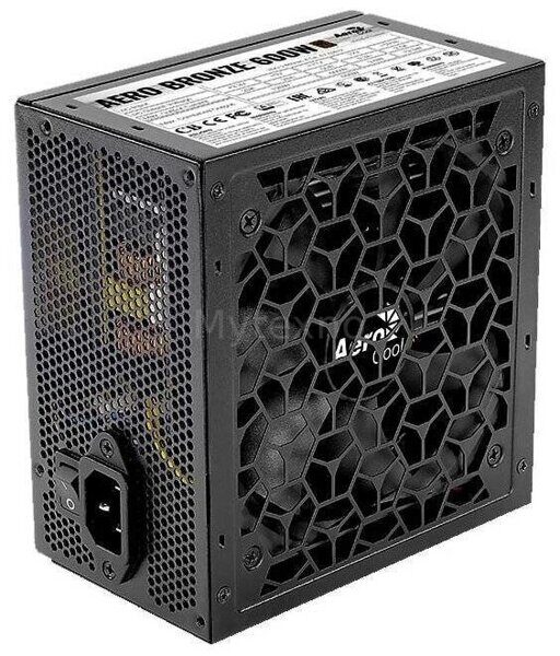 Блок питания Aerocool 600W AERO BRONZE 600